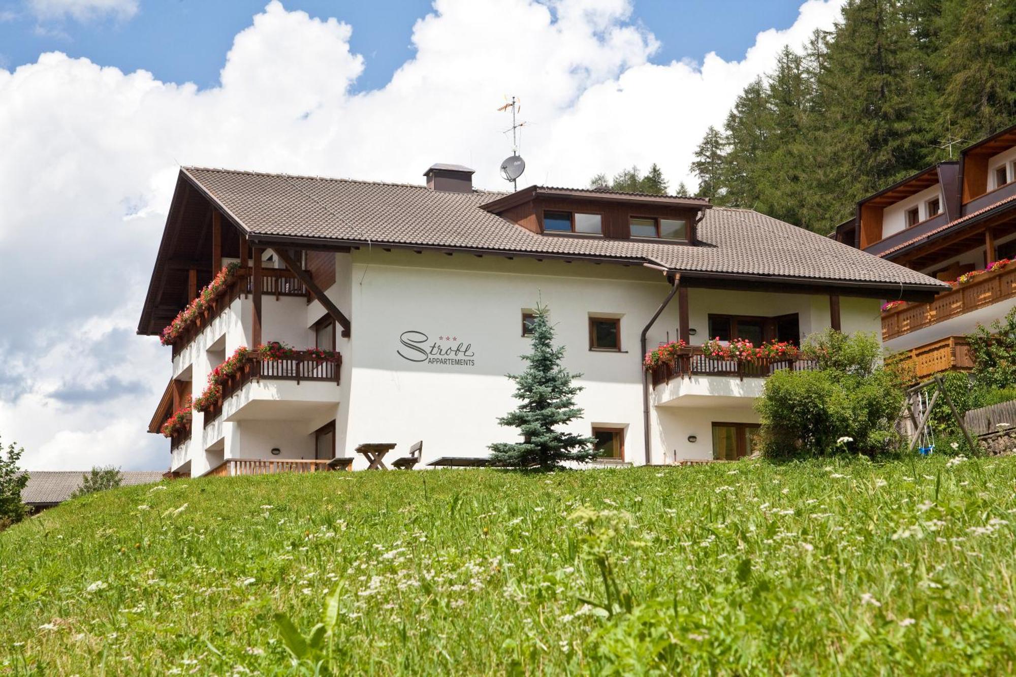 Appartement Strobl Sexten Bagian luar foto